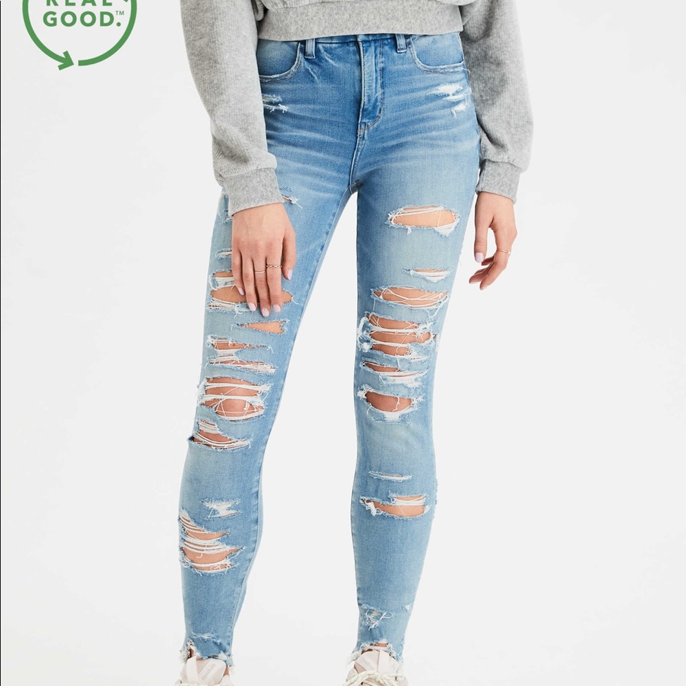 American Eagle dream jean curvy high waist